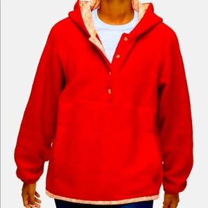 Outdoor Voices OG Megafleece XS Goji Berry Red